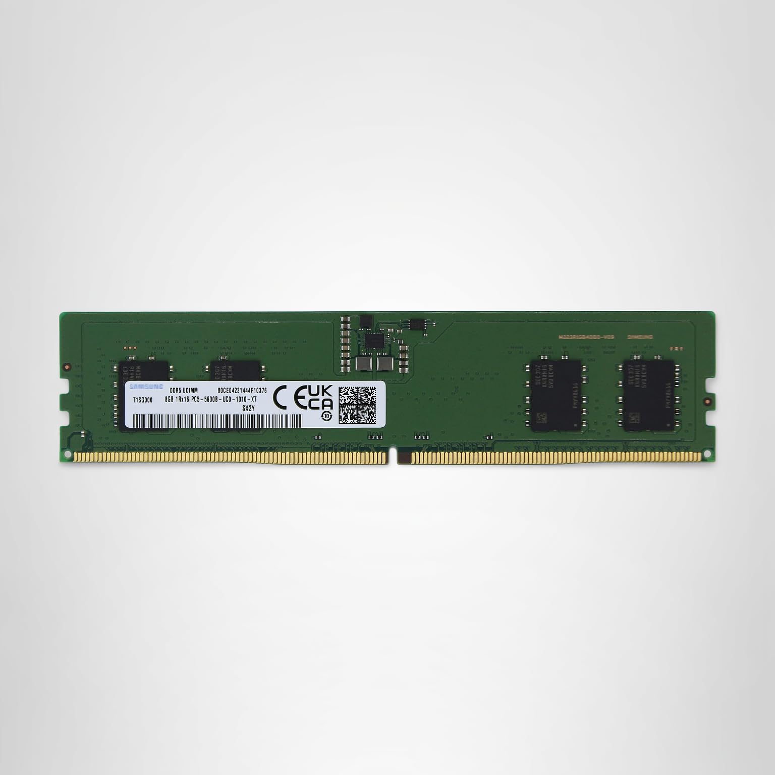 Samsung 8GB (1x8GB) DDR5 5600MHz PC5-44800 CL46 UDIMM 1Rx16 Single